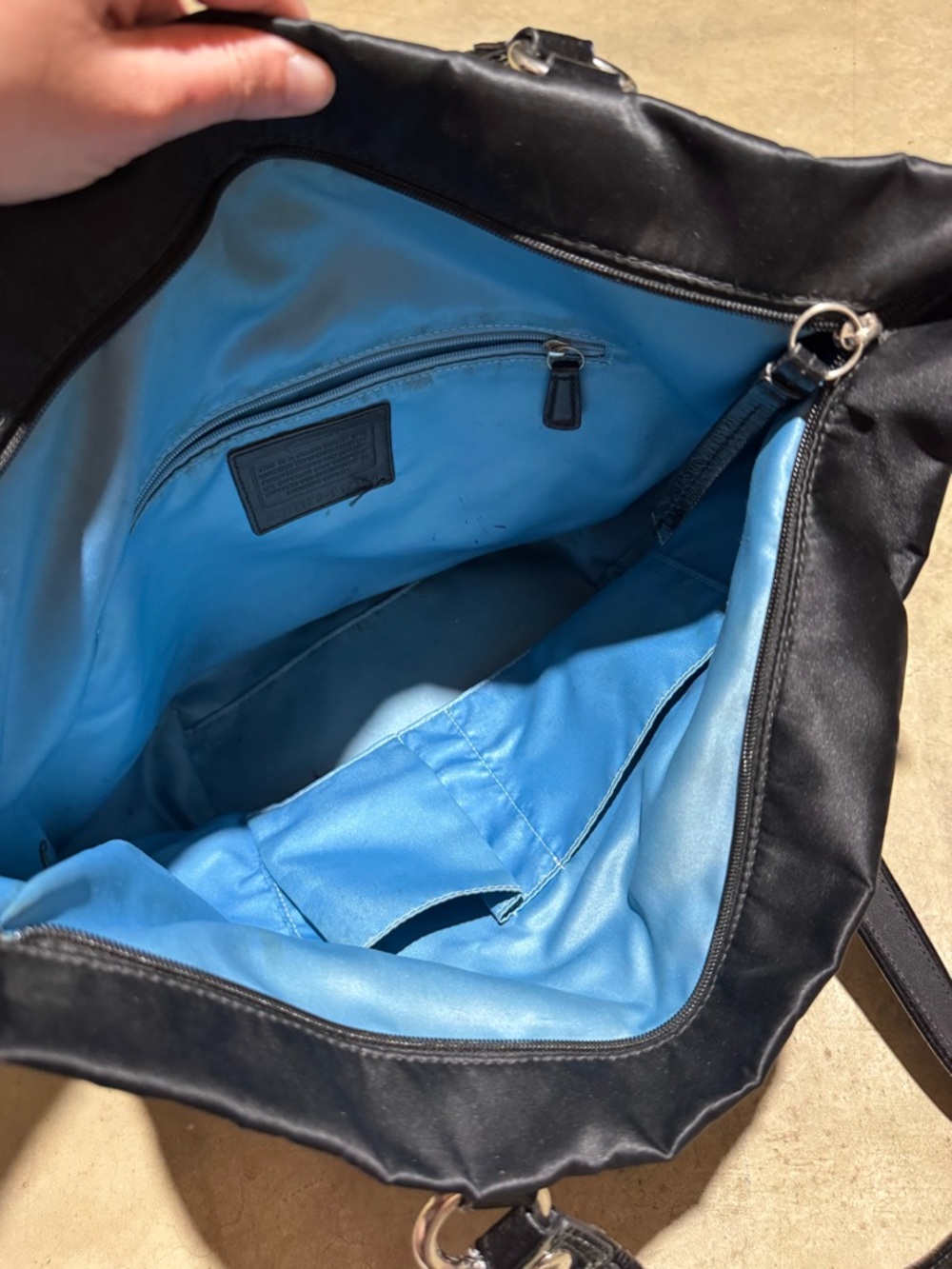 Coach Poppy Limited Edition Holiday Rhinestone Tote Bag Purse Fourth of July - Picture 7 of 10